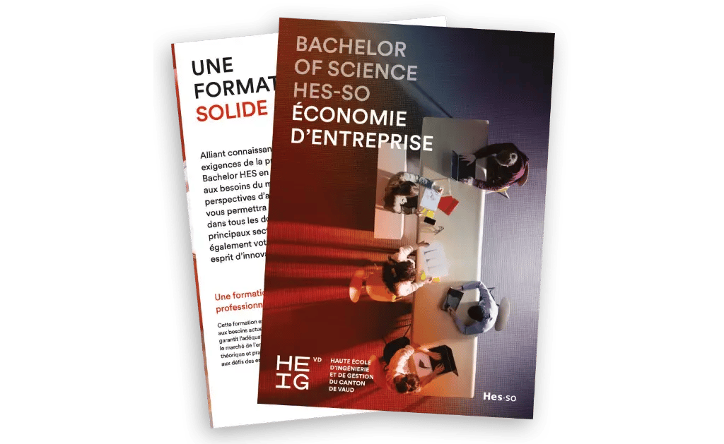 Brochure economie dentreprise